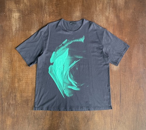 Lad Musician, Lad MUSICIAN Neon Roses Tee sz. 42 Made in Japan