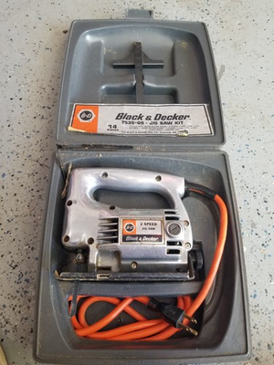 #ad #ad Vintage Black amp; Decker Jigsaw 2 Speed Model 7516 Kit w original Box🇺🇲Free Ship $35.00