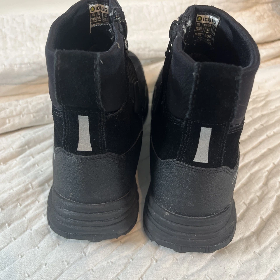 Icebug Metro BUGrip Botas Para Hombre Talla 10.5 Aire Libre Senderismo Invierno Negras Foto 4 de 4