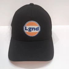 LGND Supply Co. Trucker Hat Gulf Mesh Snapback Black w/ Pin And Charm Brand New 