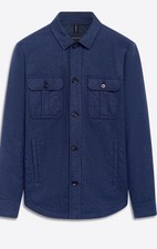 BUGATCHI Shirt Jacket  AX601S1 Midnight Sz M ...