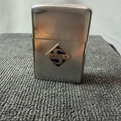 Vintage Zippo Skelly Lighter Petroleum-Gas-Oil