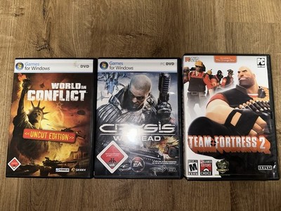 PC-Spielesammlung   Crysis Warhead, World in Conflict & Team Fortress 2