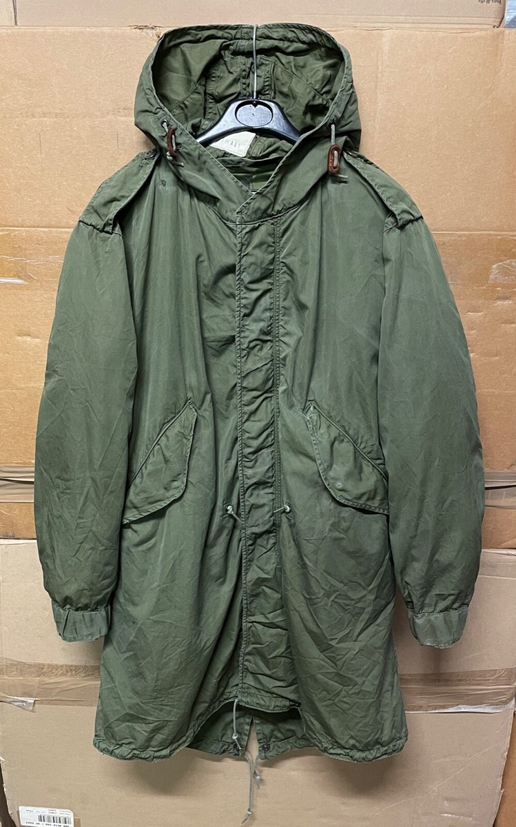 ORIGINAL MEGA SELTEN US ARMEE M-51 M-1951 FISHTAIL PARKA SUPER EX ZUSTAND!!!!! X ORIGINAL MEGA SELTEN US ARMEE M-51 M-1951 FISHTAIL PARKA SUPER EX ZUSTAND!!!!! X
