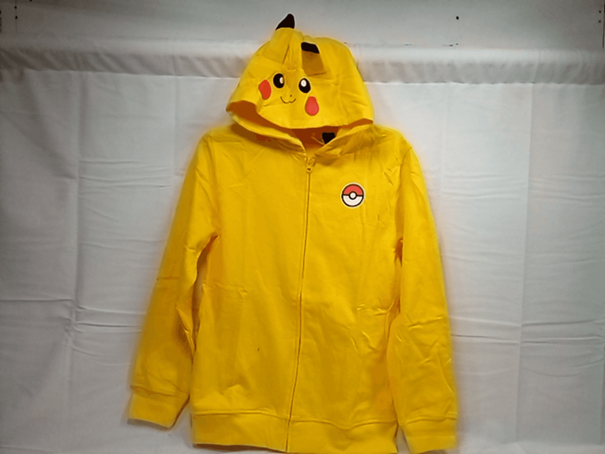 POKEMON PIKACHU Boys FULL ZIP UP Sweater Size XL | eBay