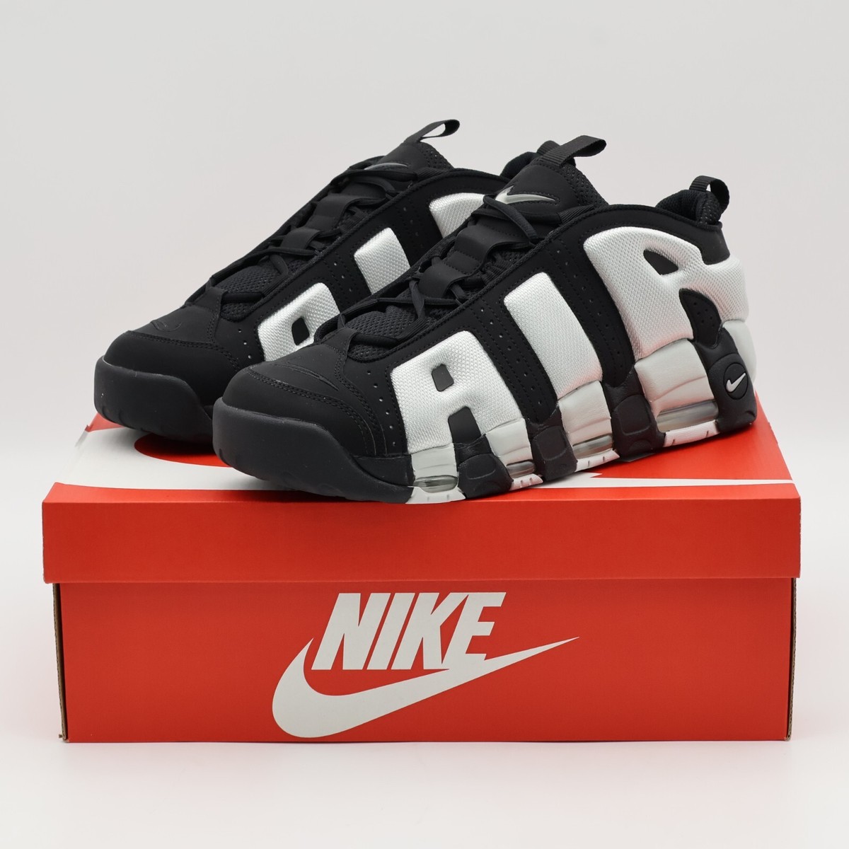 靴 NIKE AIRMORE UPTEMPO LOW FZ3055-001 28.0 FZ3055-001 Nike Air More Uptempo Low Black Photon Dust