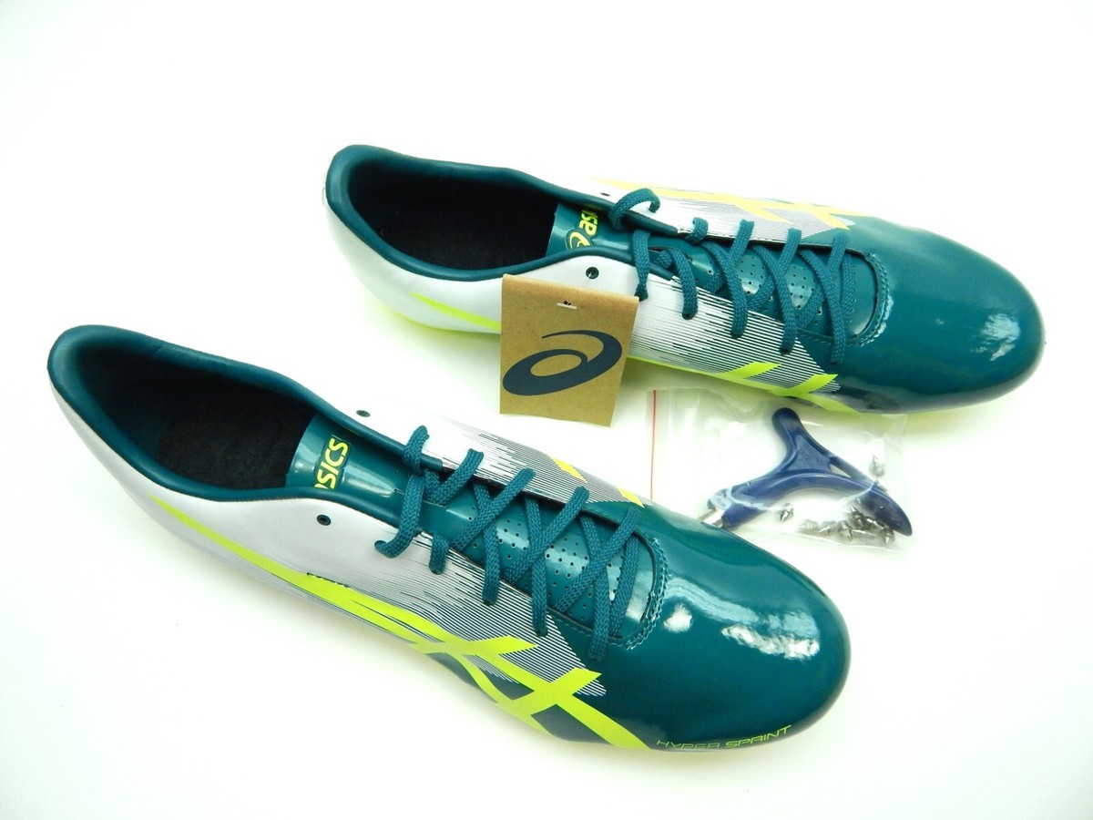 ASICS MEN\'S HYPER SPRINT 7 FIELD & TRACK VELVET PINE‎ SHOES SIZE 13 ASICS HYPER SPRINT 7 FIELD & TRACK VELVET PINE 1091A015-300  main image 3