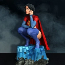 Supergirl Full Resin Figures Model Kit 1/24 Scale 75mm Unpainted Unassembled Toy