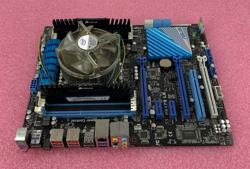 ASUS P9X79 LE MB Intel Core i7-4820k 3.70GHz 8GB RAM No I/O Shield - Afbeelding 4 van 7
