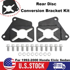 Rear Disc Conversion Bracket Kit For Honda Civic Hatch Coupe Sedan 1992-2000 Us