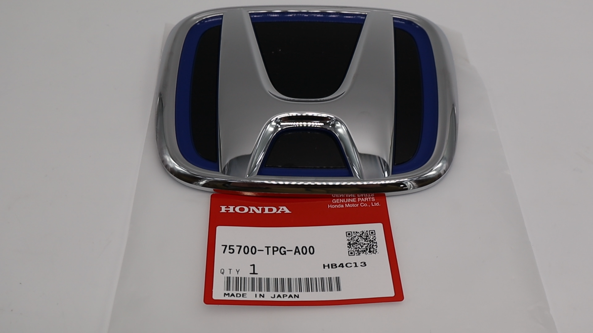 2018-2022 Honda Accord Hybrid Front Emblem Grille Badge Blue