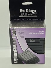 On Stage KSP20 Keyboard Sustain Pedal Footswitch Piano Controller