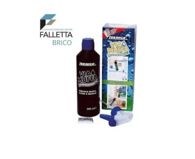 Togli muffa Via muffa Elimina Teknica Igienizzante Rimuovi Alghe Muschi 500ml
