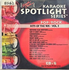 SC8562 HITS OF THE 90'S   HITS  NEW SOUND CHOICE KARAOKE LOT K