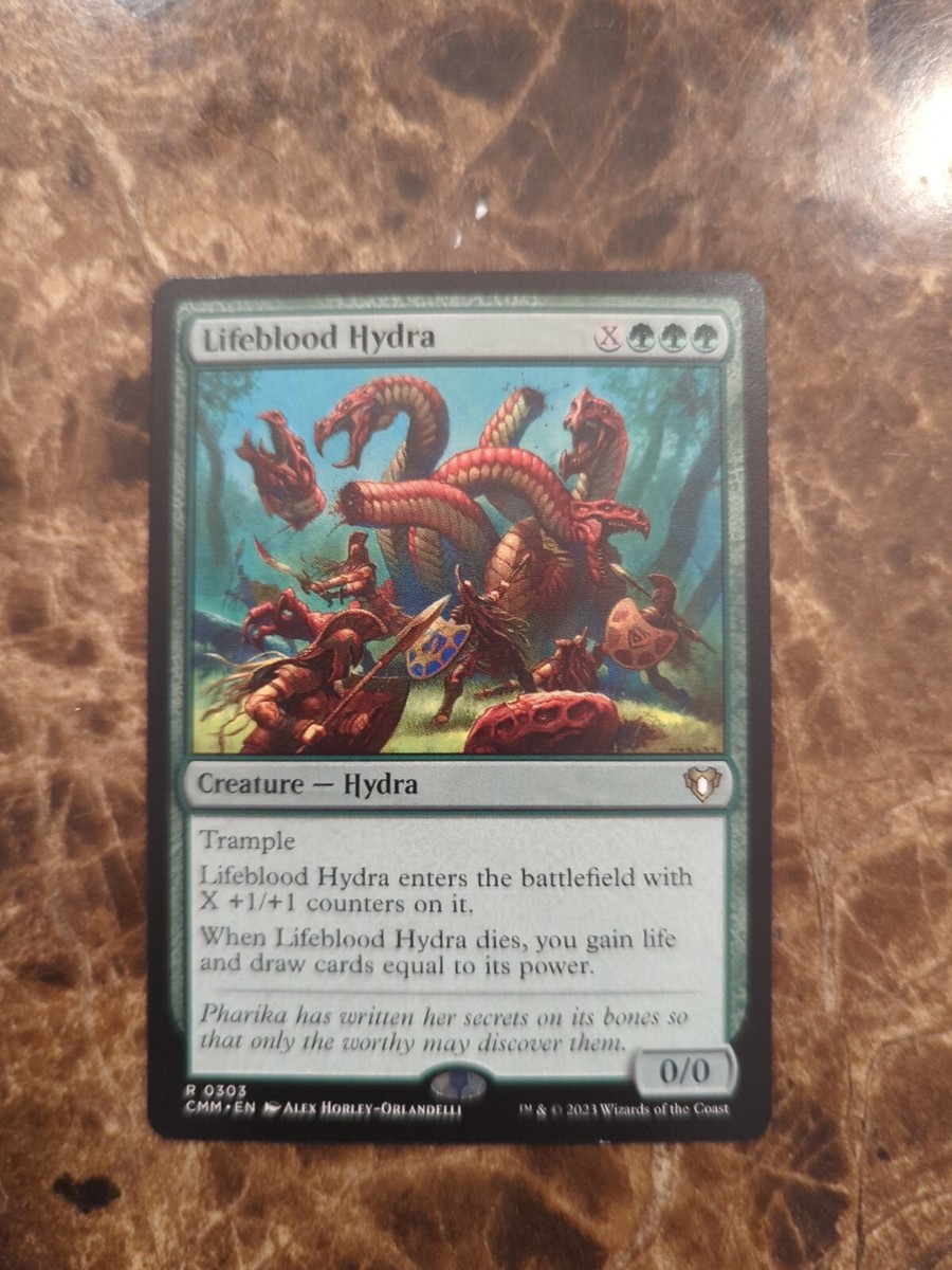 Lifeblood Hydra Commander Masters NM MTG Regular | eBay