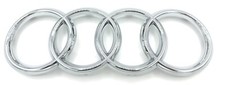 Original Audi Q5 FY Audi Ringe Emblem Logo Vorn Kühlergrill Chrom 80A853605C 2ZZ