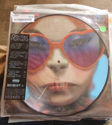 Sealed 12inch 2 Picture Disc Gorillaz Humanz 2017 Warner Bros RSD Ltd Ed Import