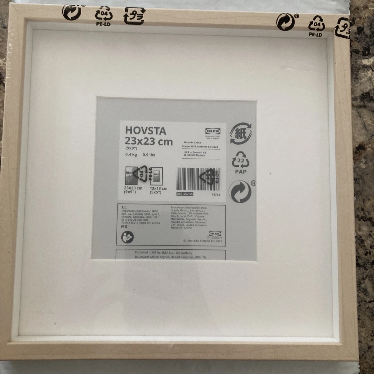 RIBBA Frame, white, 4x6 - IKEA