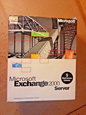 MICROSOFT EXCHANGE SERVER 2000 ENGLISCH INT CD 5 CLT, 312-01316