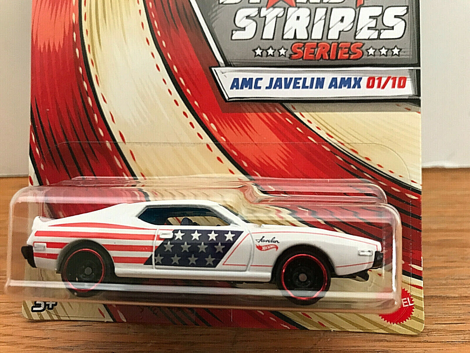 2020 Hot Wheels Stars and Stripes 1/10 AMC Javelin AMX ~ Box Ship Free