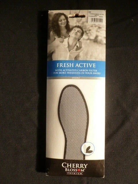 CHERRY BLOSSOM Einlegesohlen für Herren Kirschblüte Latexschaum