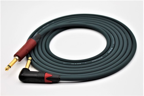 Cavo per strumenti 3' ~ EA Reveal 3 piedi silenzioso, oro o nichel spine ~ BORSA GRATUITA - Foto 3 di 7
