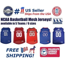 Pets First NCAA Mesh Jersey for Dogs & Cats Adorable & Comfortable Dog Jersey
