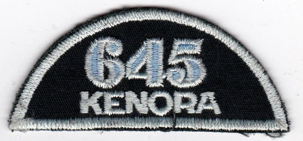 Kenora 645 Royal Canadian Air Cadets Patch  icszc14