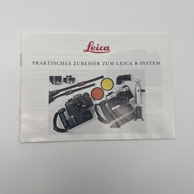 Leica R-System Zubehör Anleitung #P2