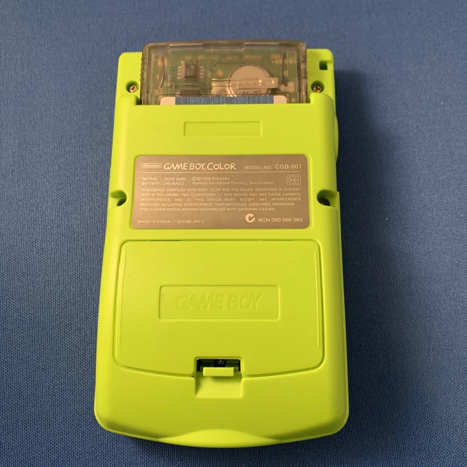 Ivysaur Pokemon UV Printed Gameboy Color Backlit Screen Dimmer & Color Change - Image 4 of 4