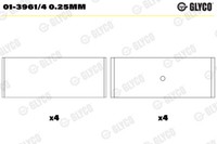 Glyco Pleuellager FüR VW Golf VI 5K1 1.6 1K1 1J1 Audi A4 8D2 B5 8EC B7 A3