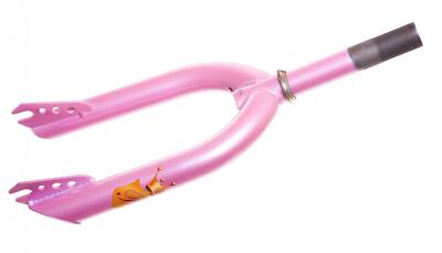 14 Zoll Disney Princess Crown Kinder Fahrrad/Fahrrad Gabel 1 Zoll Gewinde Lenker - pink