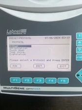 Labnet MultiGene Optimax  Thermal Cycler  T9610 2020 Model With Manual