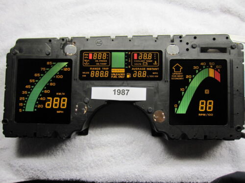 1987 Corvette TPI digital dash instrument cluster Rebuilt 85 86 87 88 89 - Picture 1 of 7