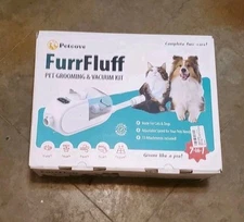 Dog Grooming Kit Vacuum 3 Speed Fan 3 Heat Settings Low Noise Multiple Tools NIB