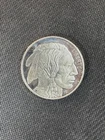 1 Oz Silver Indian/Buffalo Coin With 1 Troy Oz .999 Silver