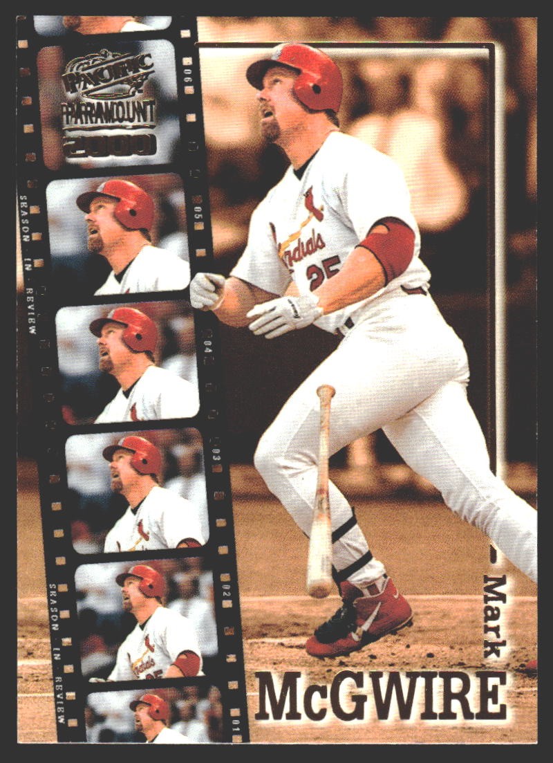 Mark McGwire #21 2000 Pacific Paramount Season in Review St. Louis Cardinals