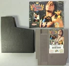 Vintage King of the Ring Nintendo NES with Cover and Manual, Not Tested