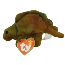 TY McDonald's Teenie Beanie - STEG the Dinosaur 2000  5 inch - MWMT's