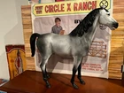 Johnny West Marx custom painted Thunderbolt horse.