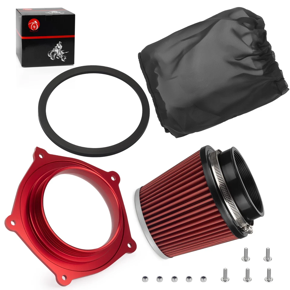 Air Filter w/Guide Holder Kit For Yamaha YFZ450 YFZ450R YFZ450RSE YFZ450X 04-24 - Image 4 of 4