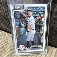 Topps 2025 Series 1 Aaron Judge DP-4 Dugout Peeks New York Yankees