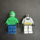 LEGO Batman  The Batboat: Hunt for Killer Croc (7780) Minifigures Only DAMAGED