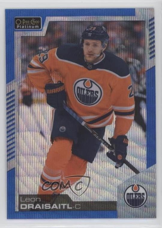 2020-21 O-Pee-Chee Platinum Blue Surge Leon Draisaitl #2 7xy