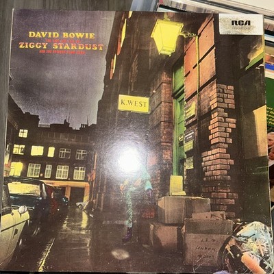 SF8287 12'' '73 DAVID BOWIE ''THE RISE AND FALL OF ZIGGY STARDUST AND..Vg Vg+