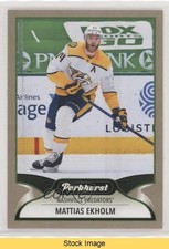 2021-22 Upper Deck Parkhurst Bronze Border Mattias Ekholm #47 READ kr0