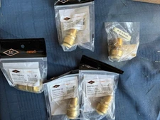 5 Durst  1/2" Push Fit x 1/2" Male Adapter Lead Free Brass Pex Copper       0810