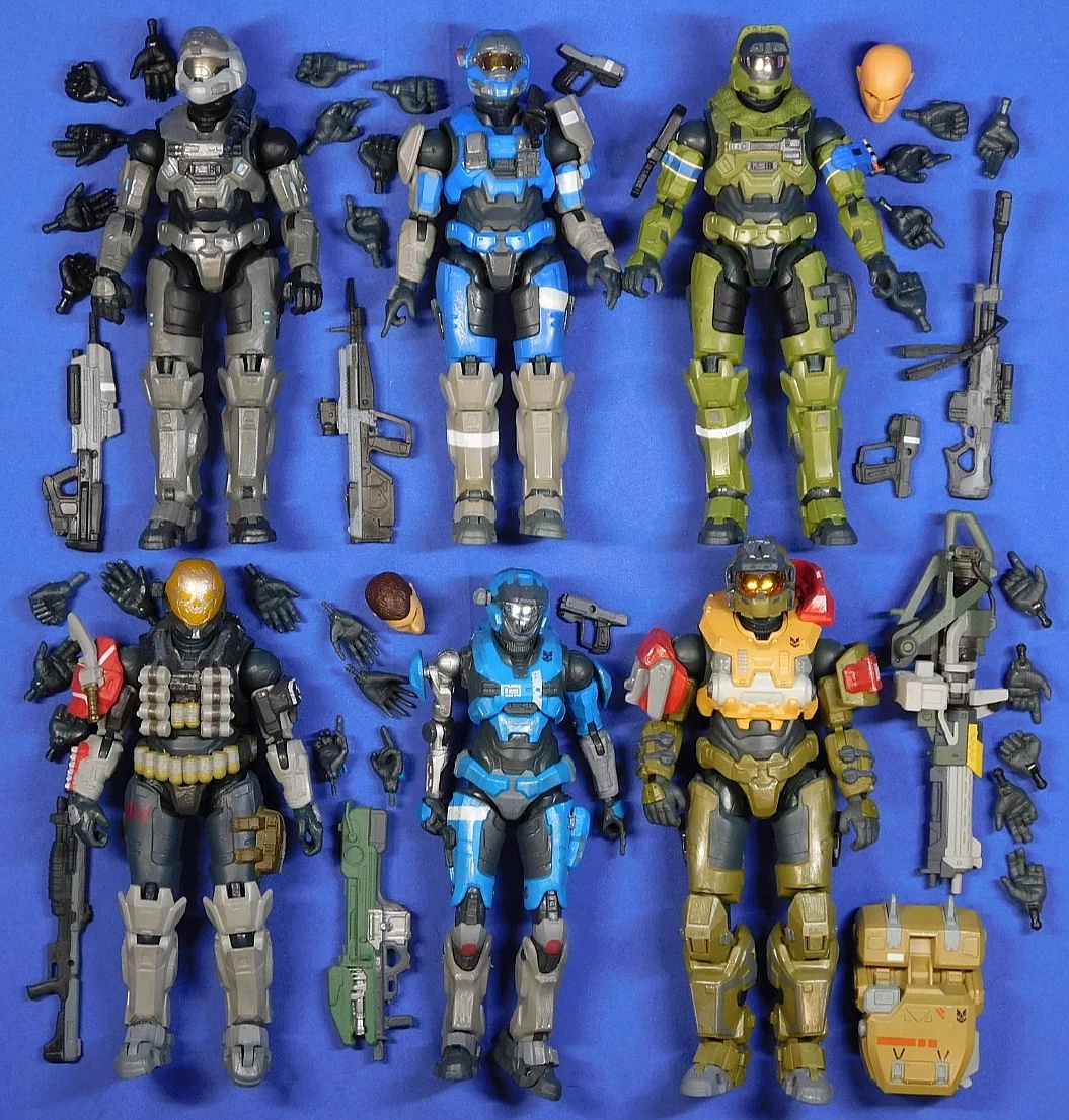 Halo Reach Spartan Action Figures for sale | eBay