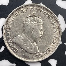 1910 Australia 6 Pence Sixpence Lot#C1884 Nice!