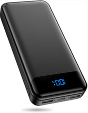 Portable Charger Power Bank 40000mAh Powerbank PD 30W and QC 4.0 Fast Charging